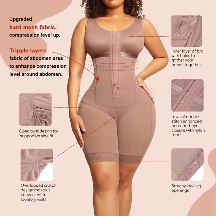 Colombian Faja Post - Partum Stage 2 Shapewear - Eciira