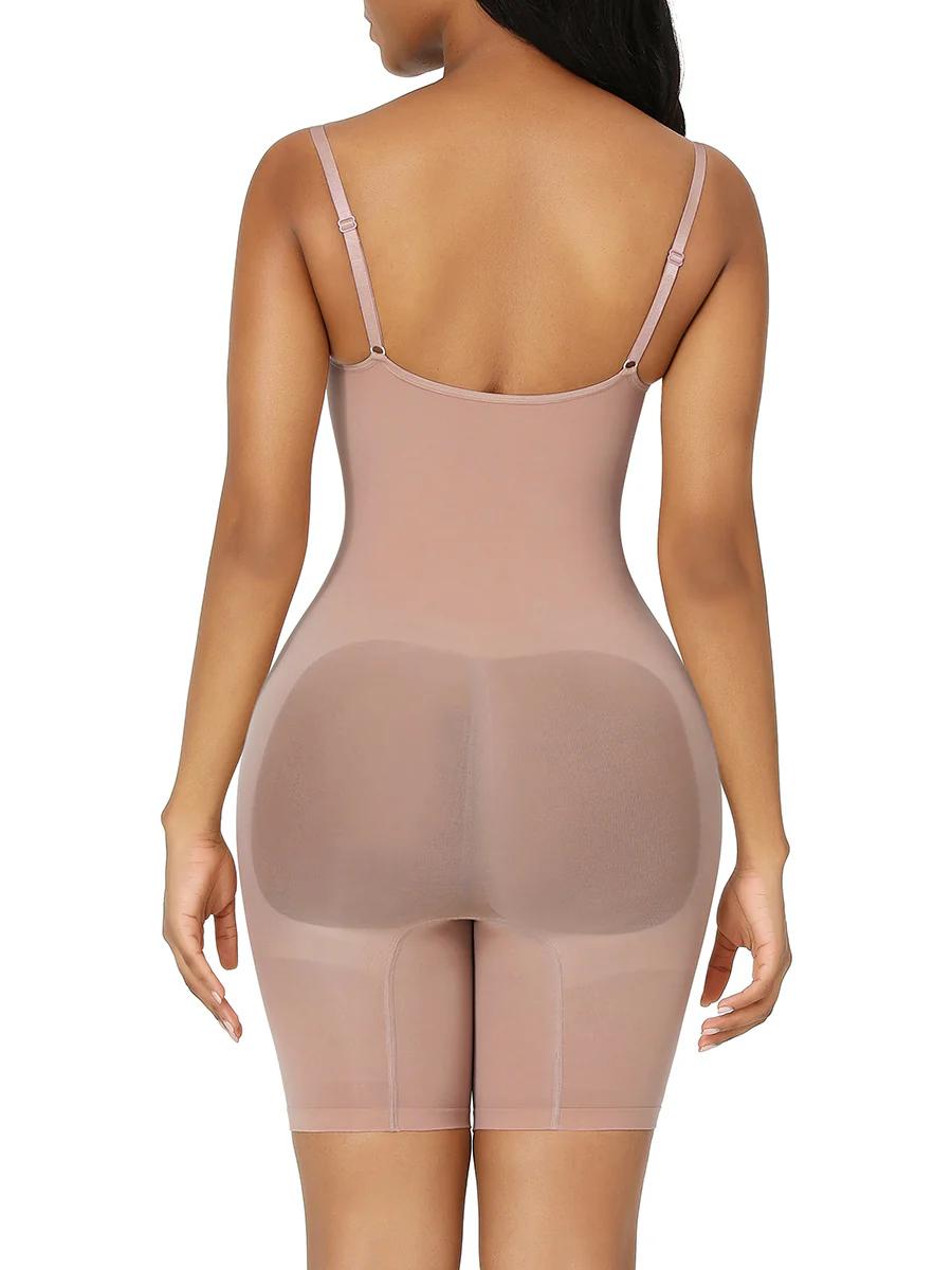 Full Body Shaper Bodysuit with Adjustable Straps - Eciira