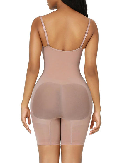 Full Body Shaper Bodysuit with Adjustable Straps - Eciira