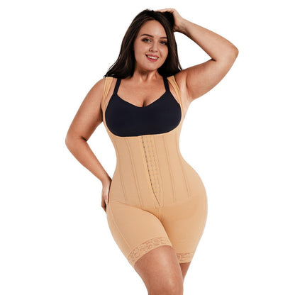 Hooks and Boned shapewear with adjustable straps - Eciira