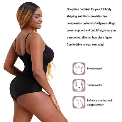 Seamless Comfortable Body Shaper Bodysuit - Eciira