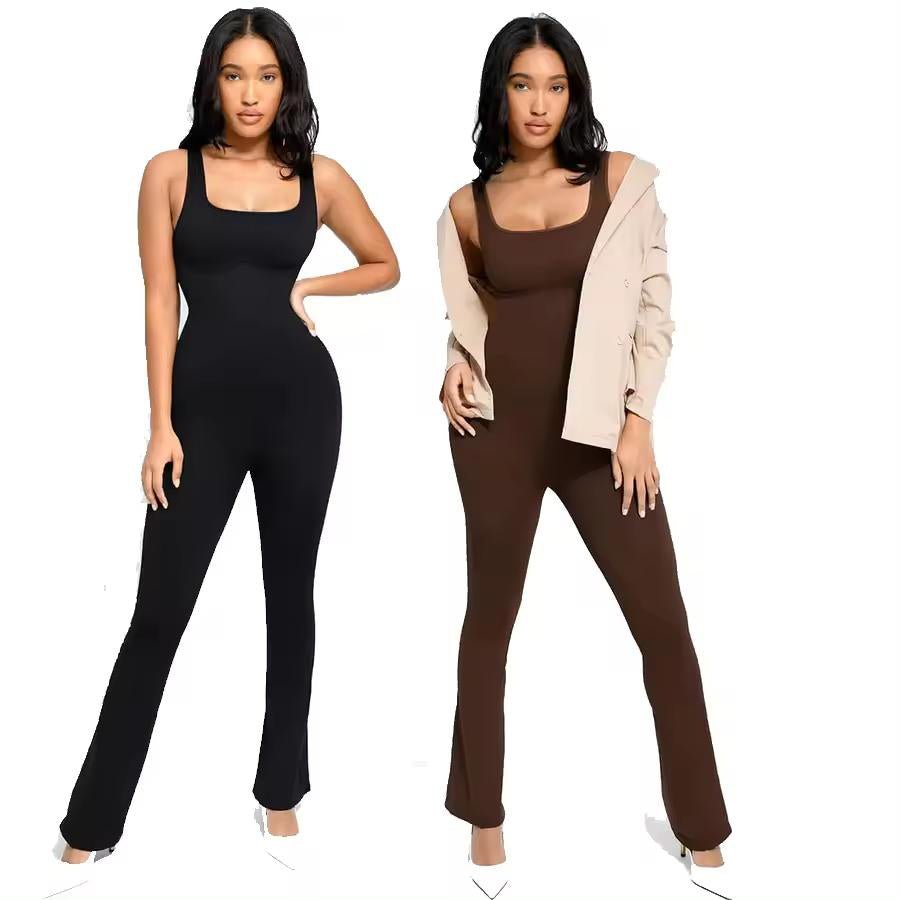 Seamless Yoga Jumpsuit - Eciira